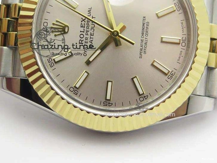 MiroTime 0223 DateJust II 41mm SS YG BP Maker Best Edition Silver Dial On New Version Jubilee Bracelet A Functional 3600